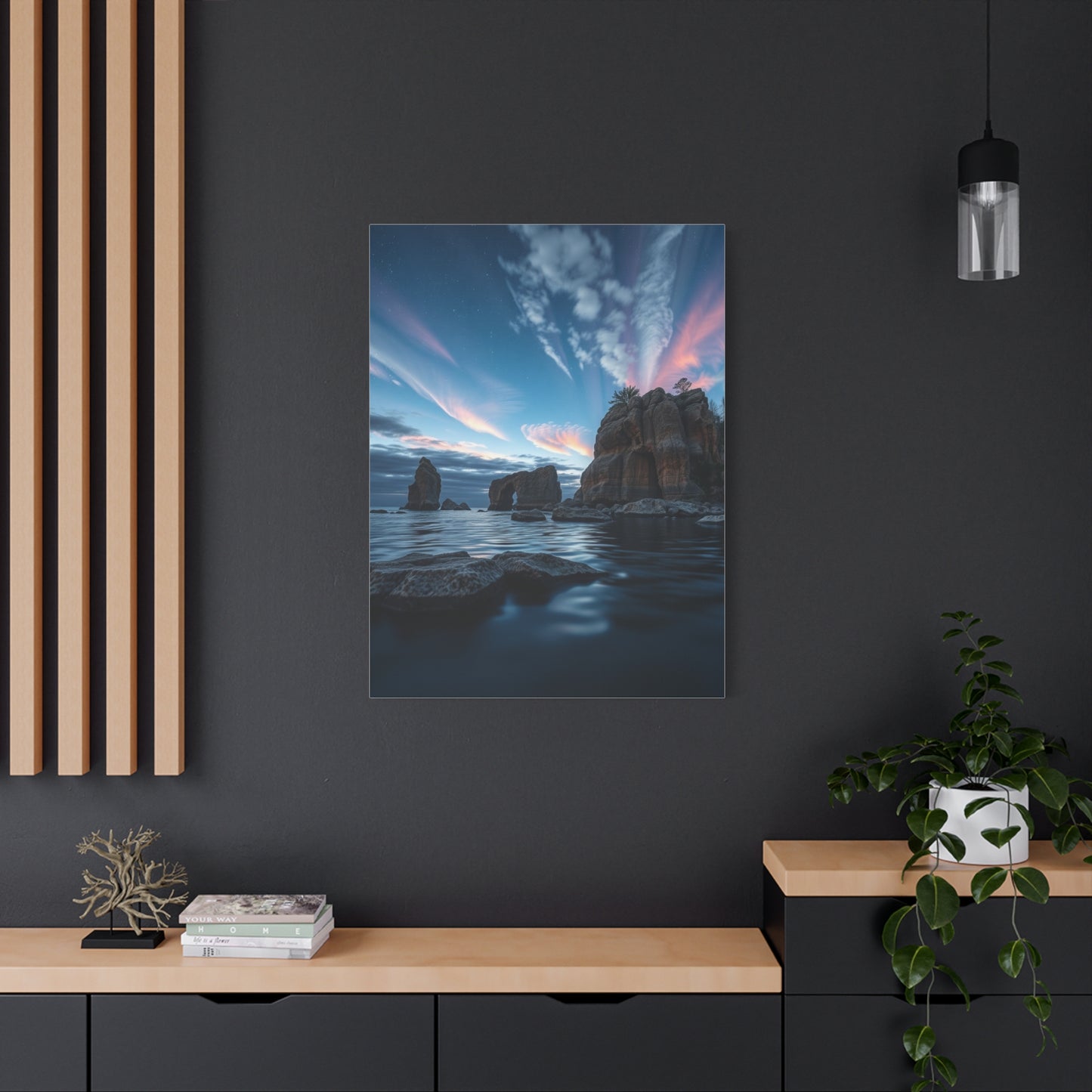 Michigan Sky Media Art Supreme Canvas Wall Art & Canvas Print