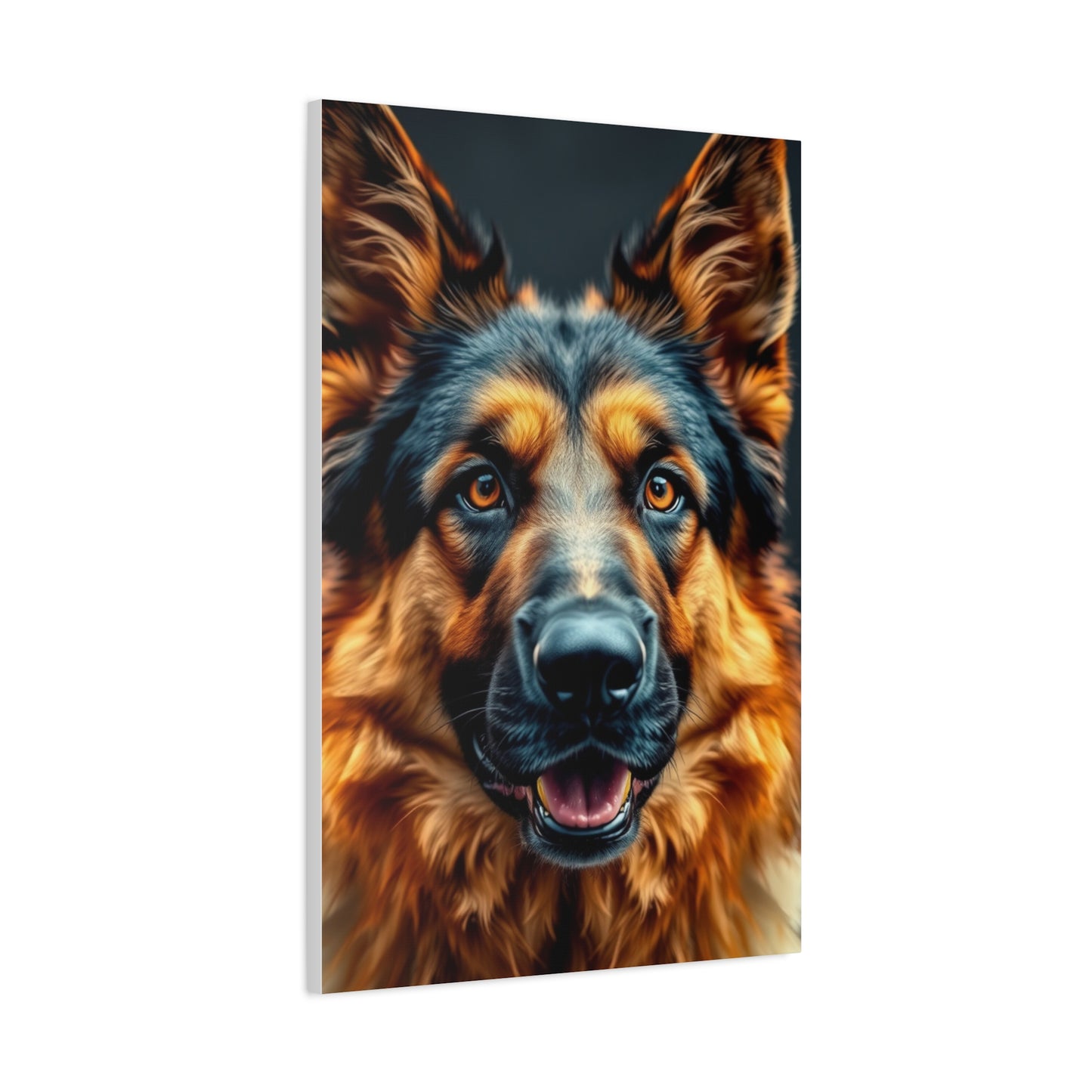 Elite German Shepherd Art Vision Wall Art & Canvas Print
