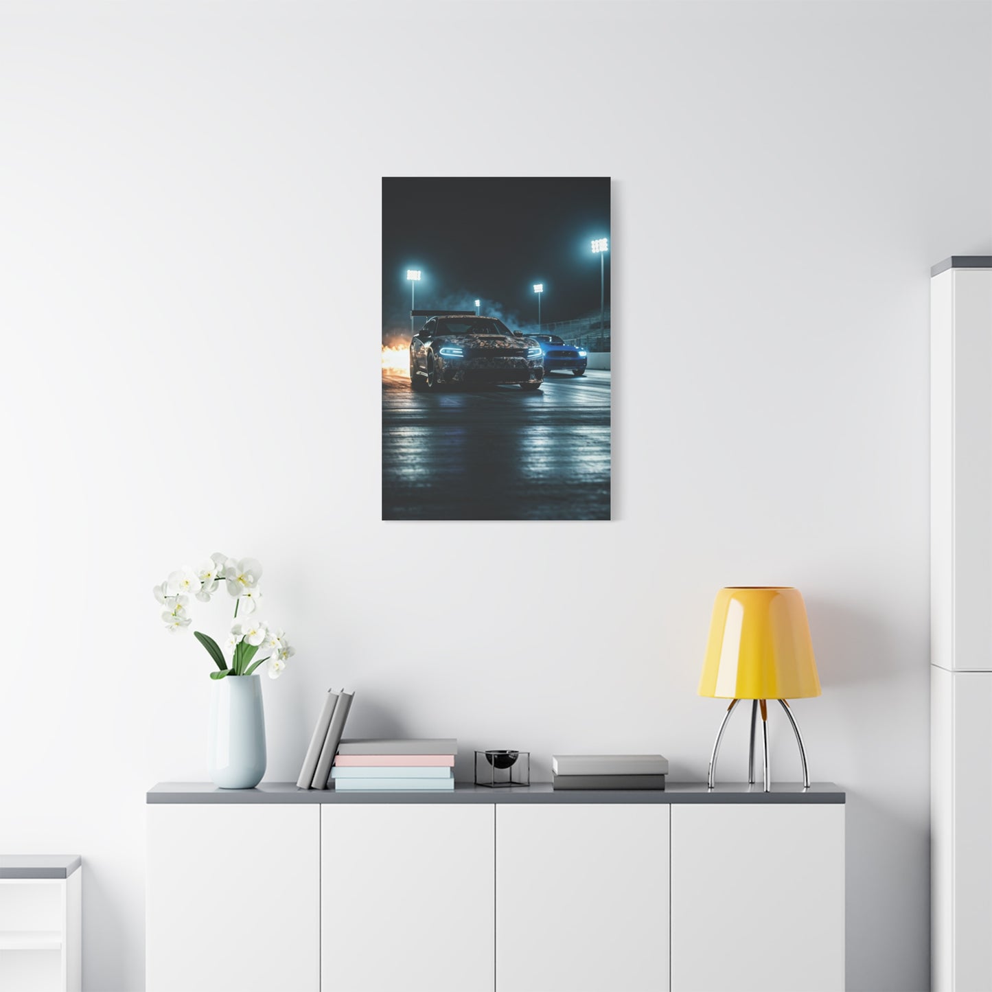Hellcat Inferno Launch – Mustang Mach 1 Under Pressure Wall Art & Canvas Prints