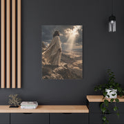 Christ Overlooking the Wilderness Light Wall Art & Canvas Print