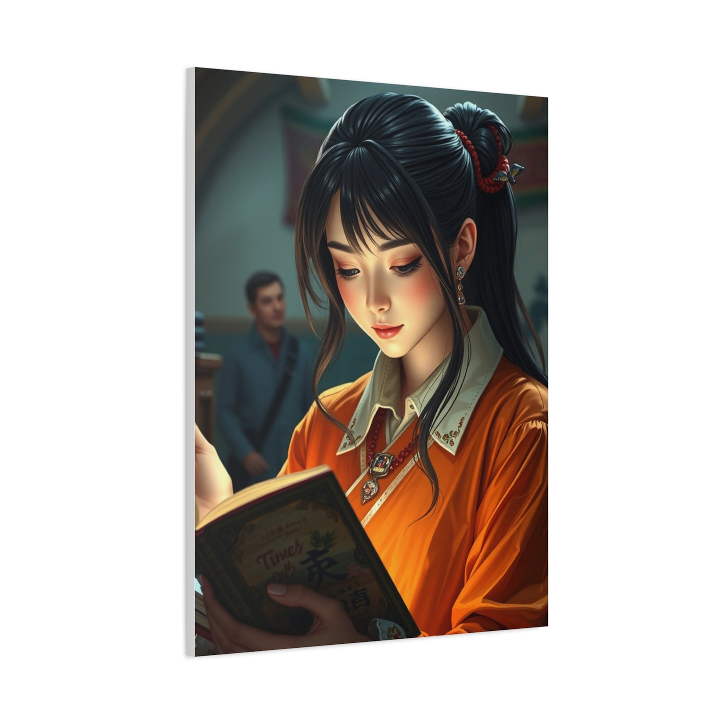 Supreme Reading Wall Art Beautiful Collection Wall Art & Canvas Print