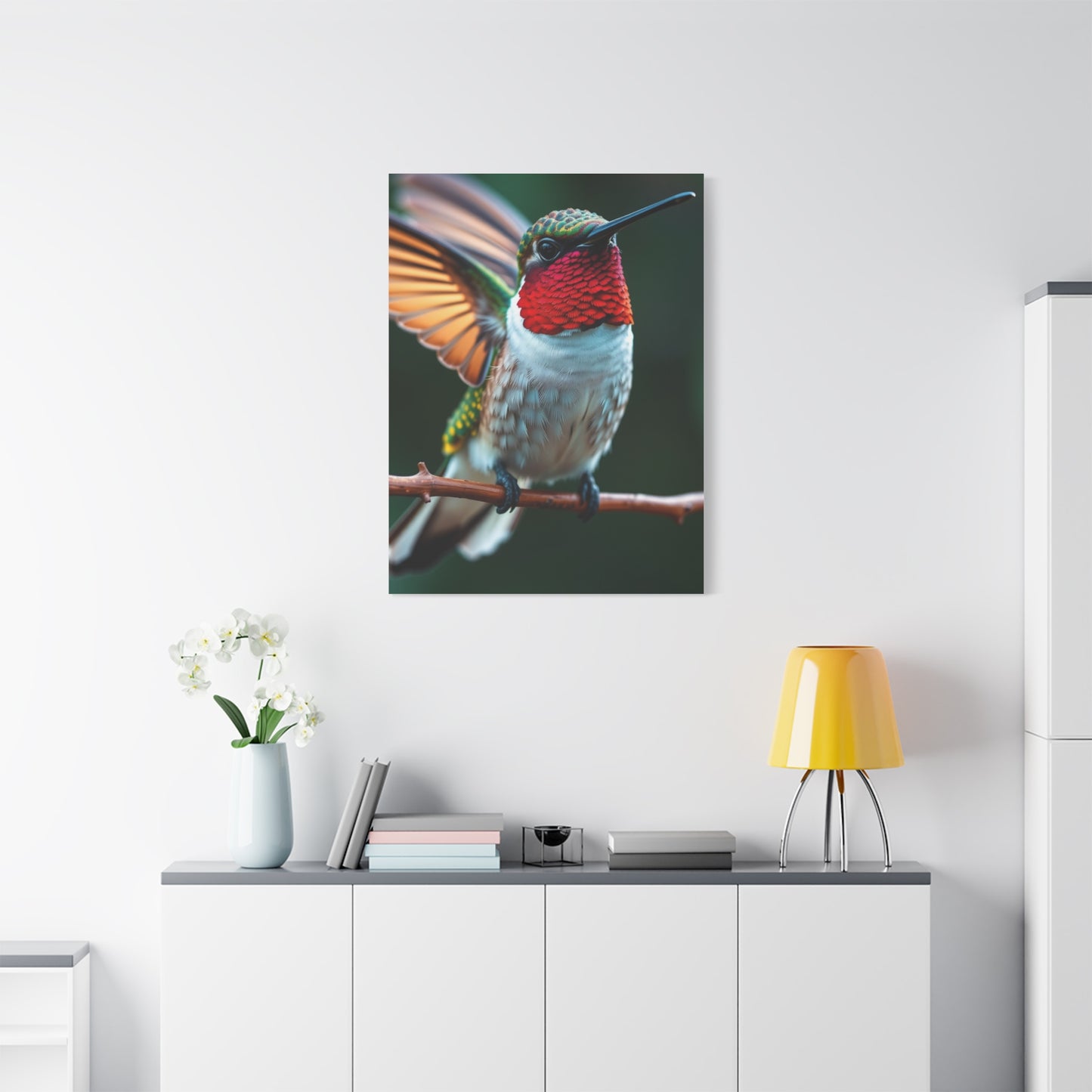 Masterpiece Humming Bird Art Vision Wall Art & Canvas Print