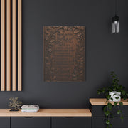 Proverbs Heirloom Wood Scripture Wall Art & Canvas Print