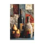 Contemporary Abstract Wine Still Life Wall Art & Canvas Print
