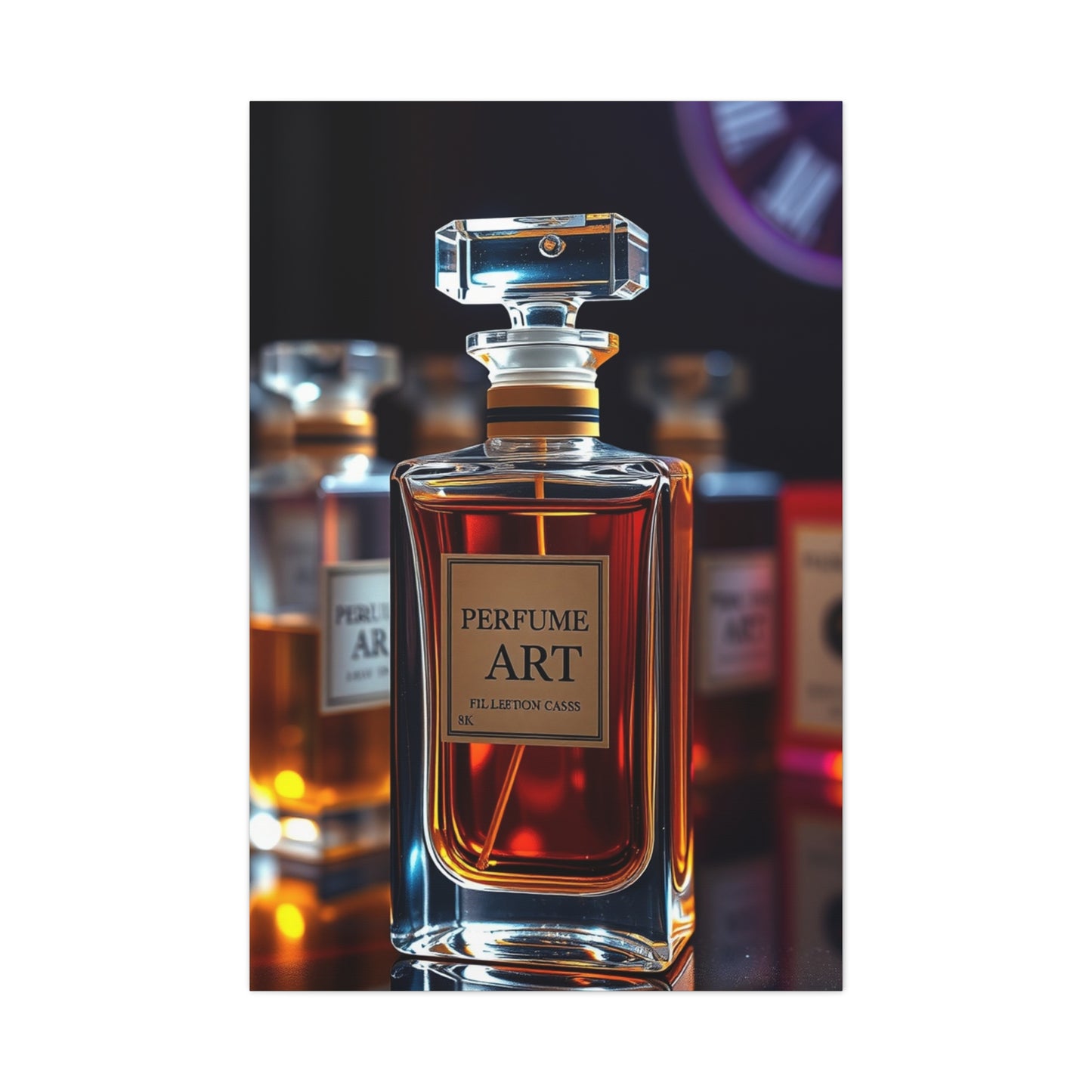 Perfume Bottle Art Supreme Canvas Wall Art & Canvas Print