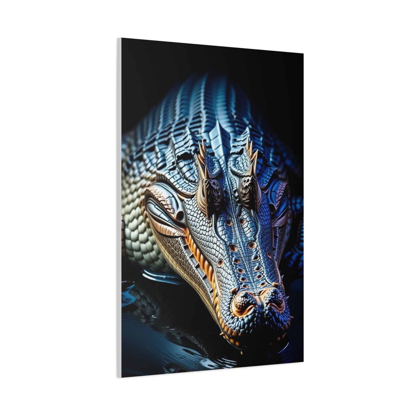 Crocodile & Alligator Art Supreme Canvas Wall Art & Canvas Print