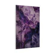 Purple Botanical Ceramic Texture Wall Art & Canvas Print