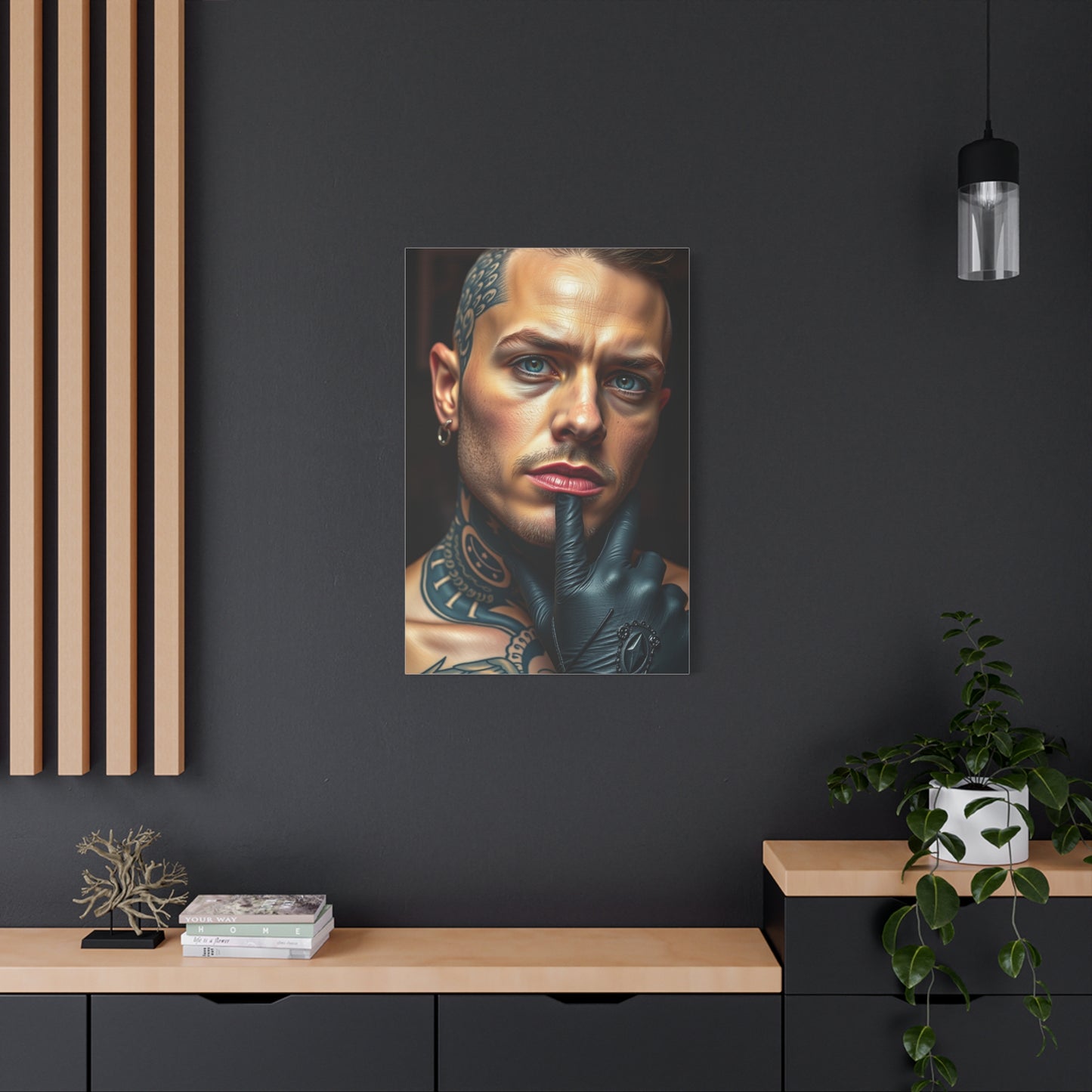 Vision Tattoo Parlor Art Art Wall Art & Canvas Print