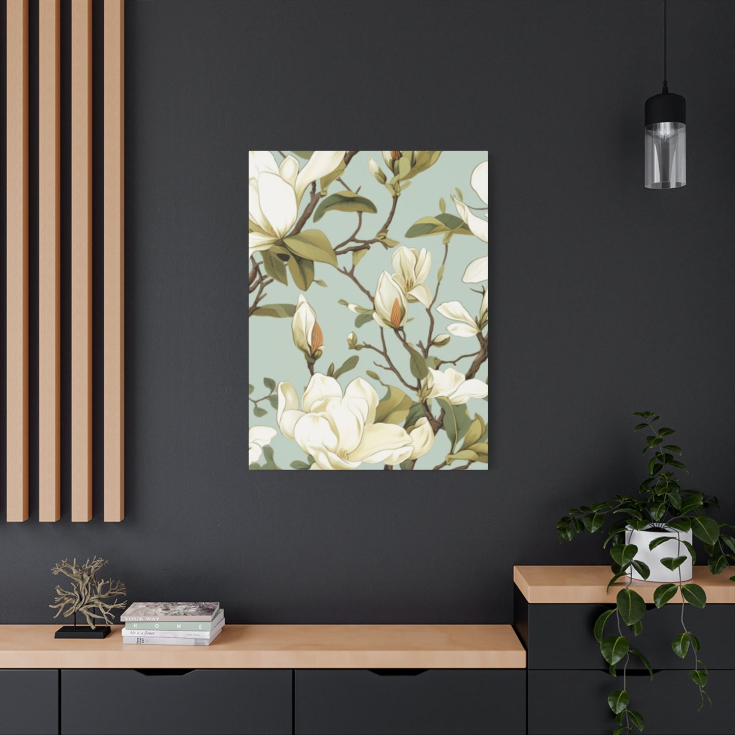 Beautiful Magnolia Baby Flower Plant Wall Art & Canvas Prints
