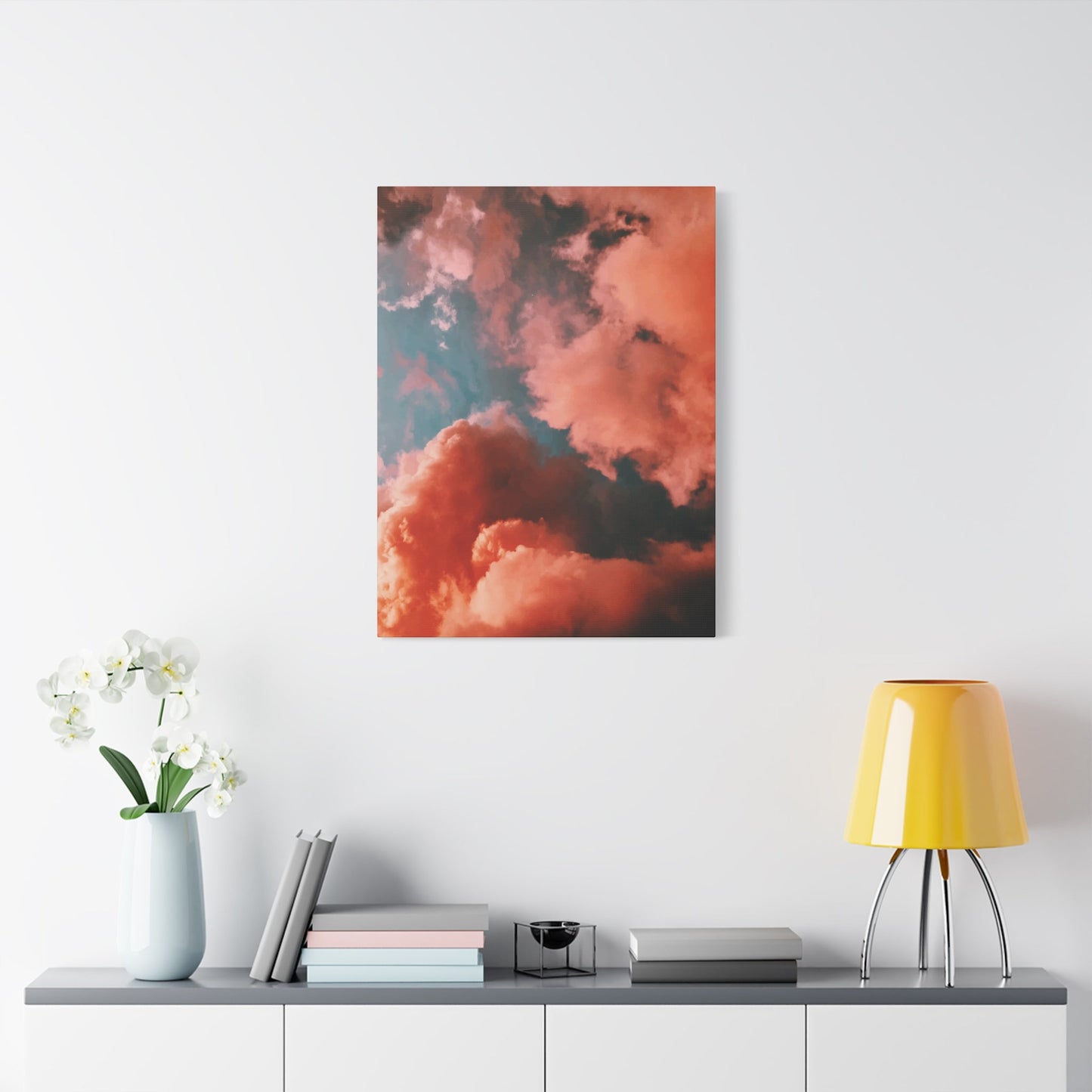 Red Clouds Wall Art & Canvas Prints