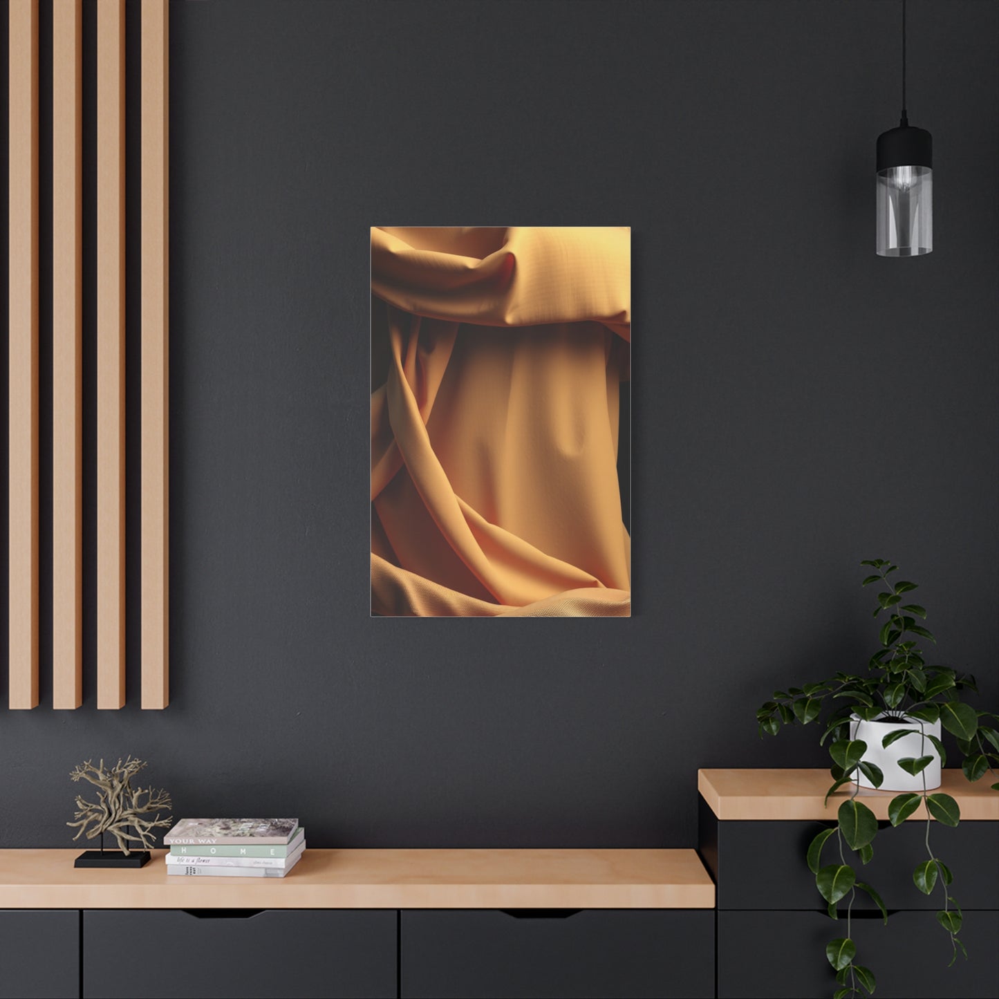 Black & Beige Art Luxury Canvas Wall Art & Canvas Print