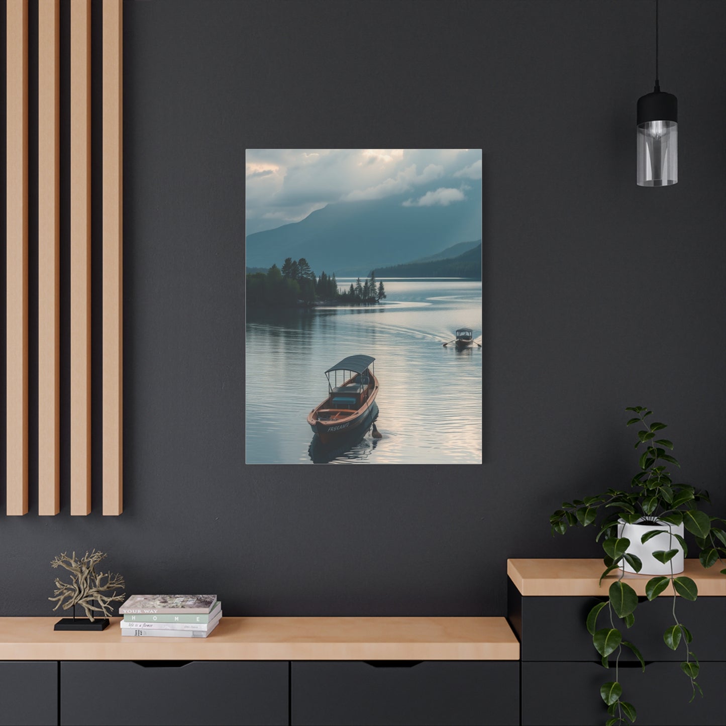 Masterpiece Lakes Art Vision Wall Art & Canvas Print