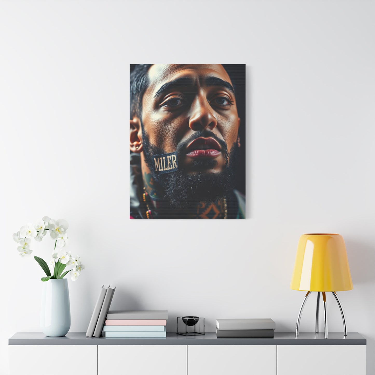 Divine Rhythm Impression Wall Art & Canvas Print