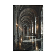 Grand Neoclassical Corridor Wall Art & Canvas Print