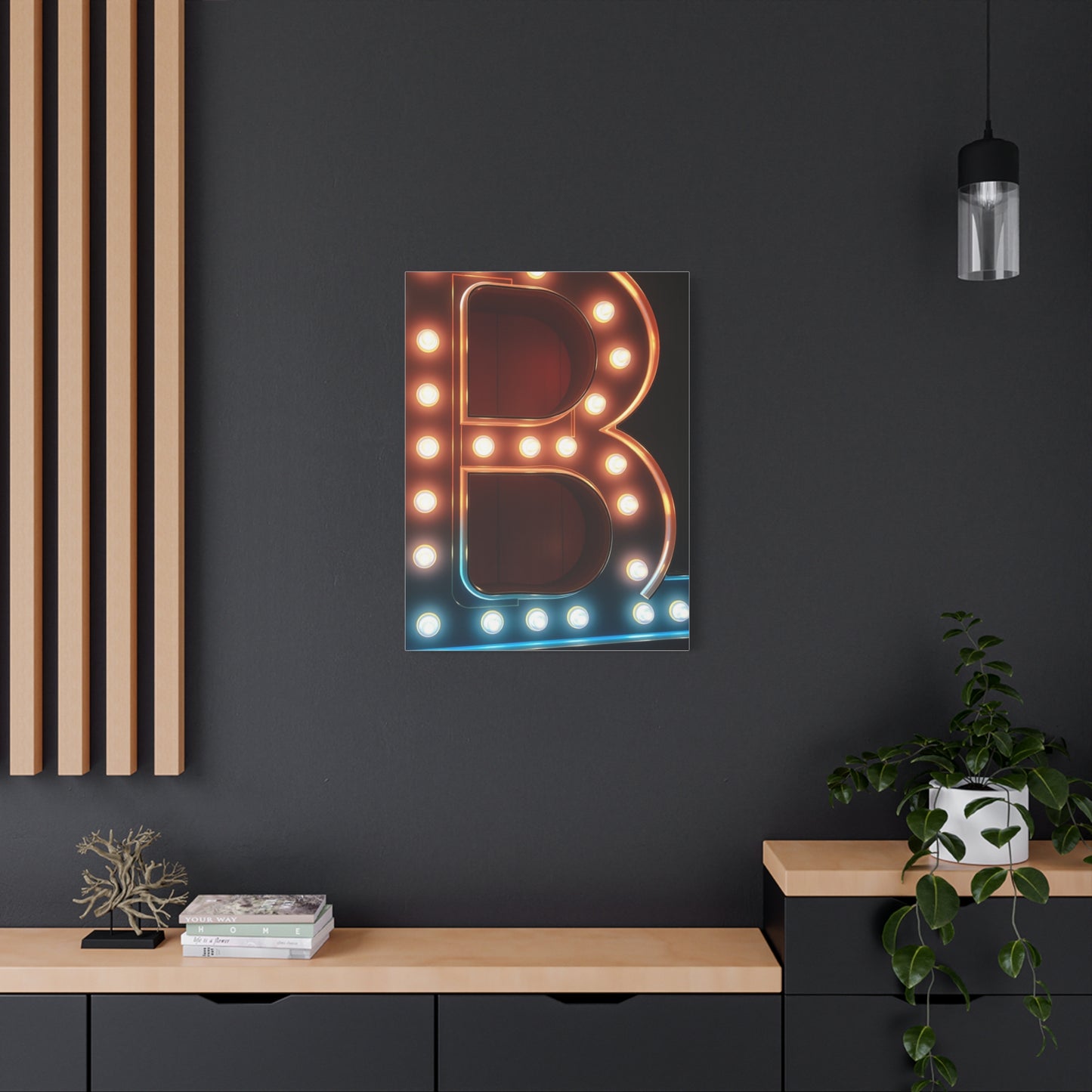 Alphabet & Letter A Art Supreme Canvas Wall Art & Canvas Print