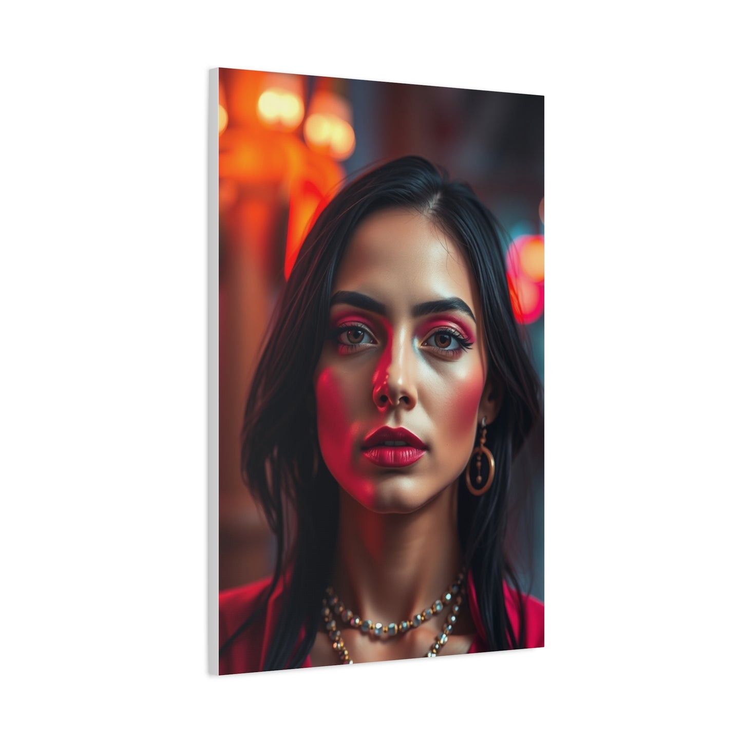 Black & Pink Art Luxury Canvas Wall Art & Canvas Print