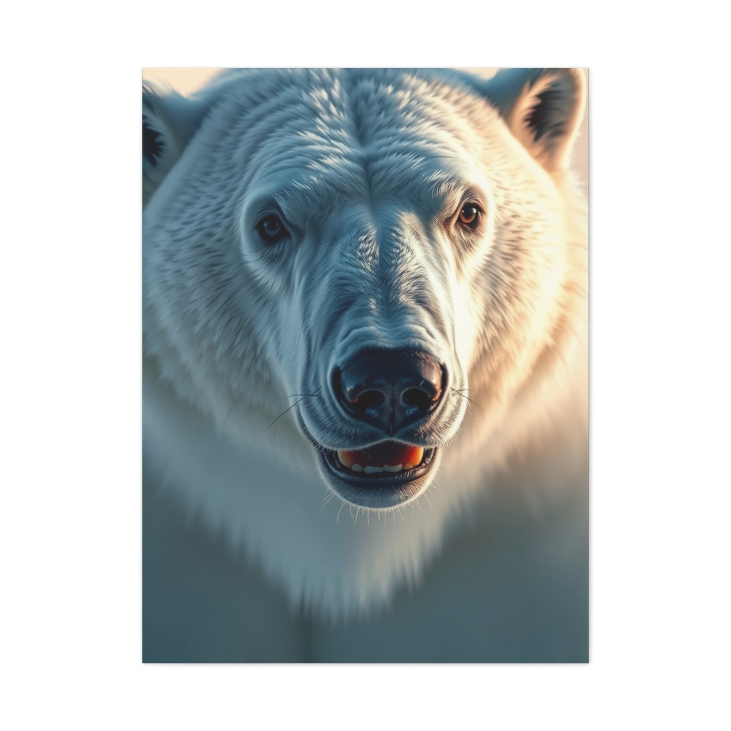 Polar Bear Art Supreme Canvas Wall Art & Canvas Print