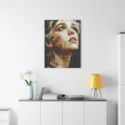 Golden Light Portrait Collage Wall Art & Canvas Print