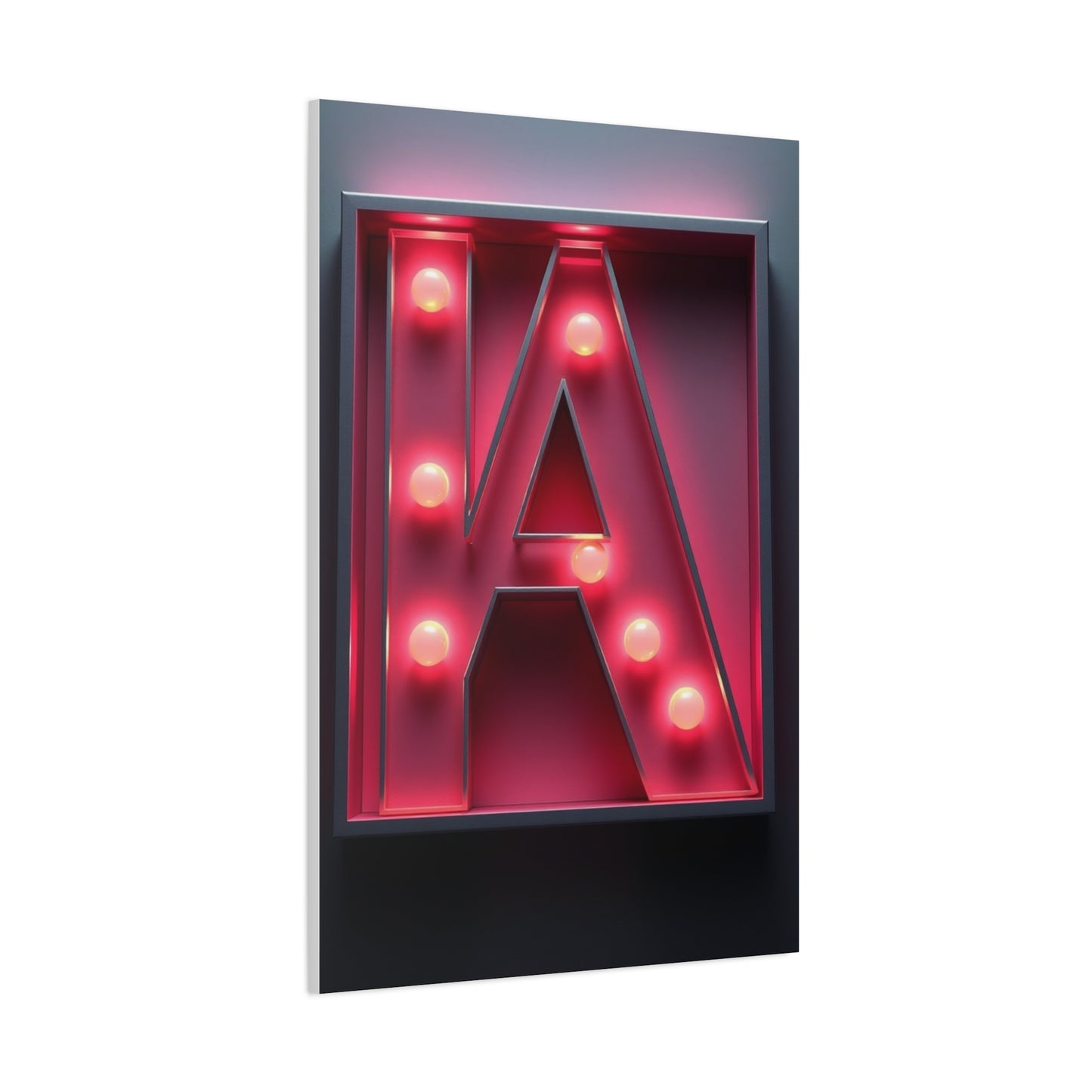Luxury A Alphabet & Letter Art Collection Wall Art & Canvas Print