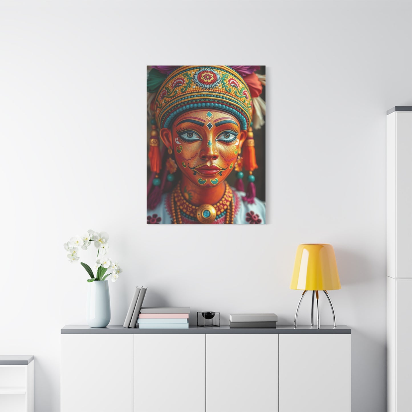 Elite Folk Art Vision Wall Art & Canvas Print