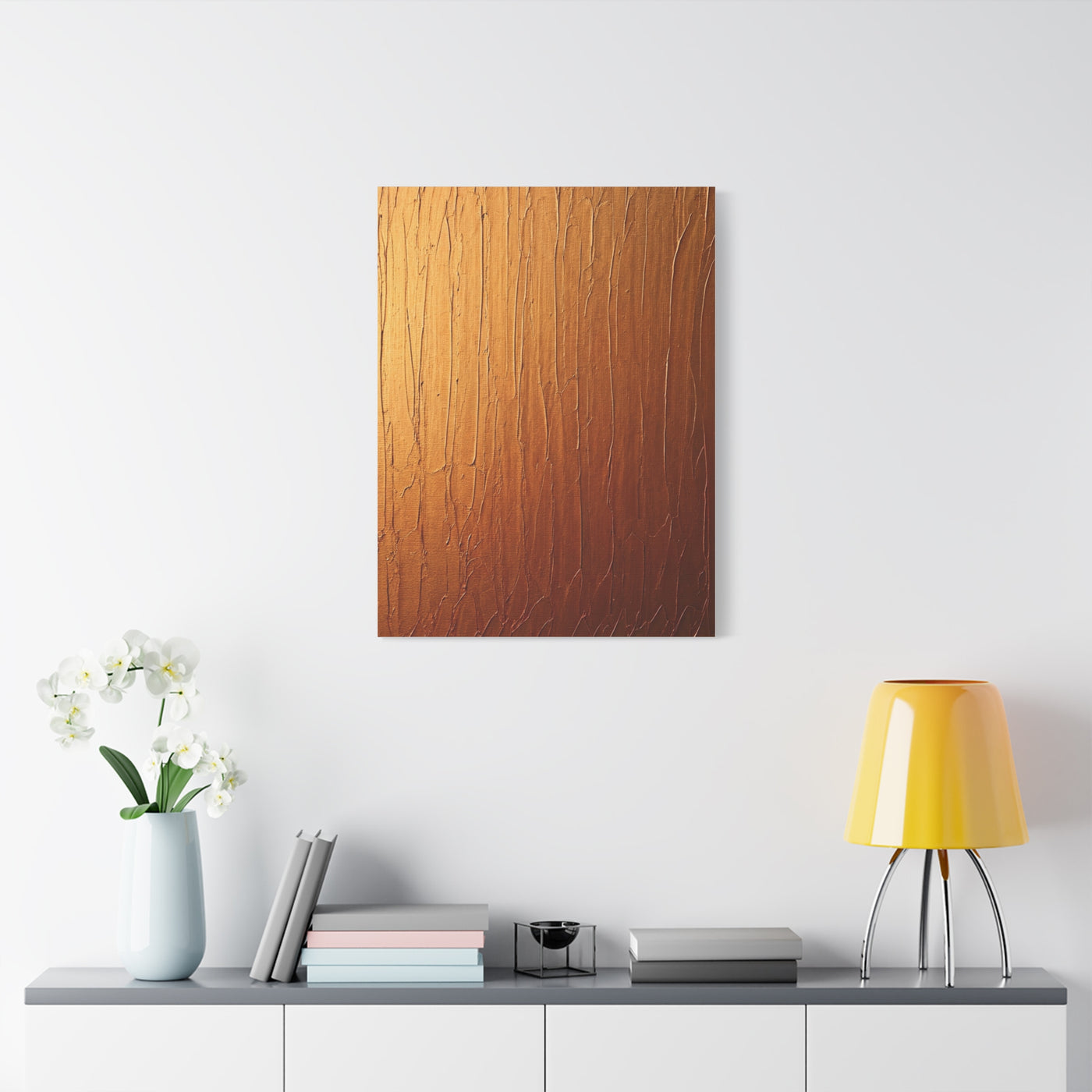 Rustic Texture Warm Earth Abstract Wall Art & Canvas Prints