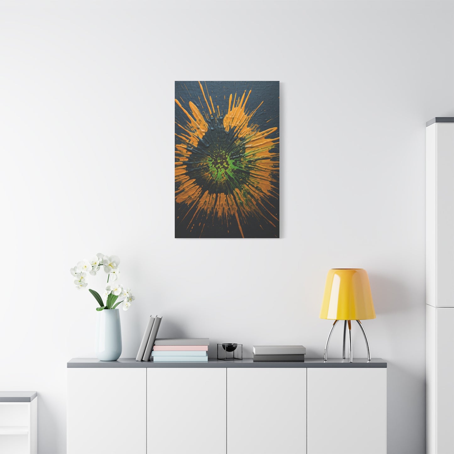 Radiant Impact Abstract Wall Art & Canvas Prints