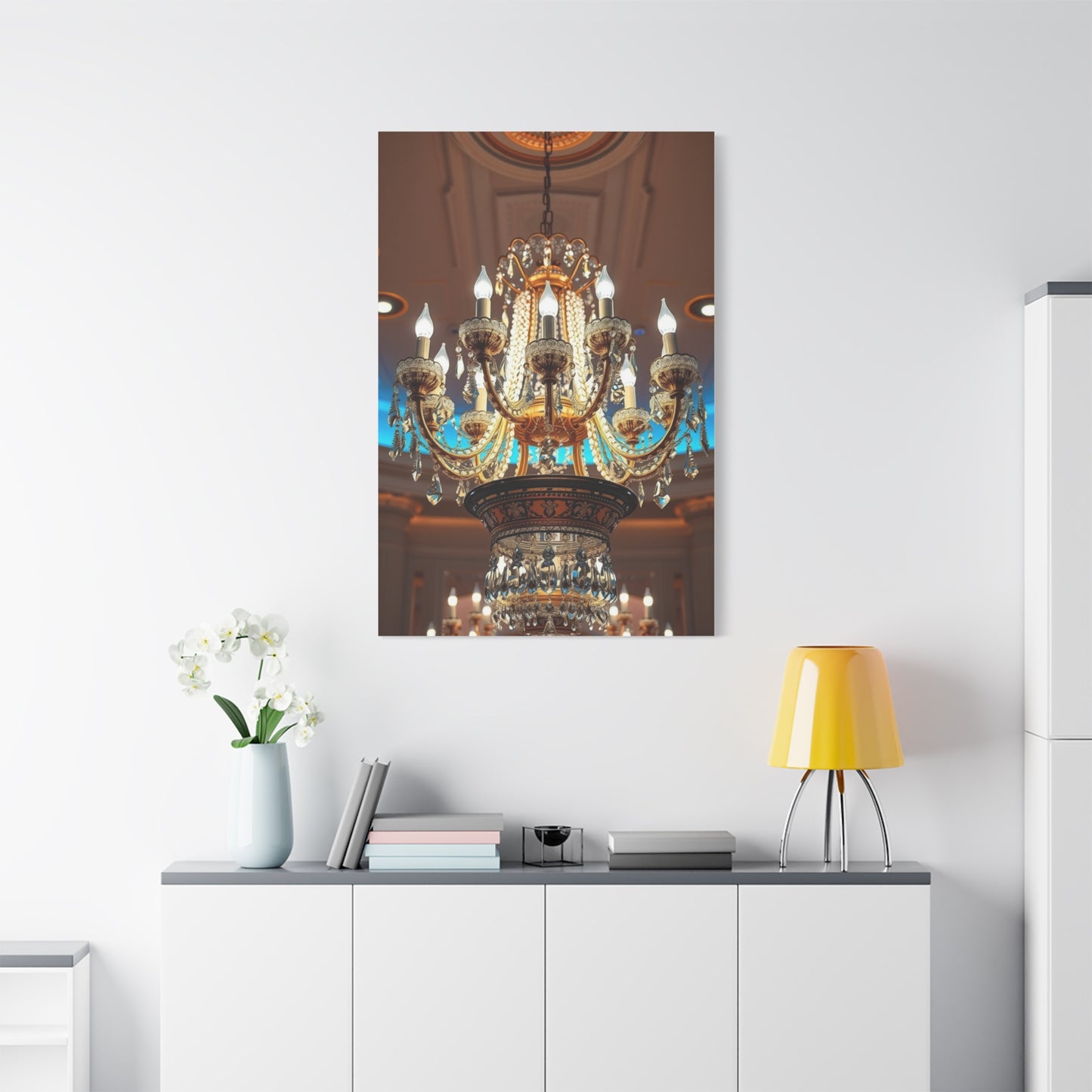 Chandelier Art Luxury Canvas Wall Art & Canvas Print
