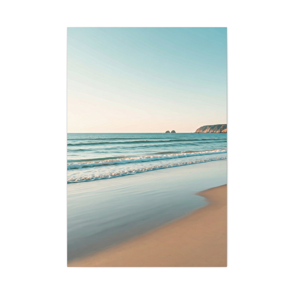 Serene Shoreline Escape Wall Art & Canvas Prints