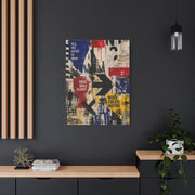 Urban Motivation Collage Statement Wall Art & Canvas Print