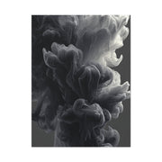 Smoke Ink Monochrome Abstract Wall Art & Canvas Print