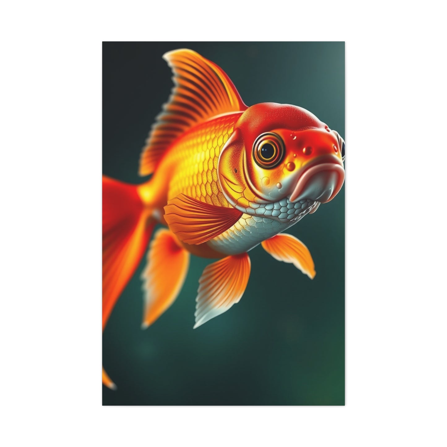 Goldfish Art Supreme Canvas Wall Art & Canvas Print