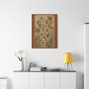 Textured Botanical Relief Study Panel Wall Art & Canvas Print