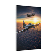 Sunset Squadron Patrol Flight Wall Art & Canvas Prints