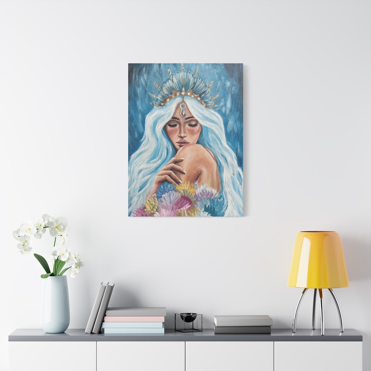 A Mermaid Queen Wall Art & Canvas Prints