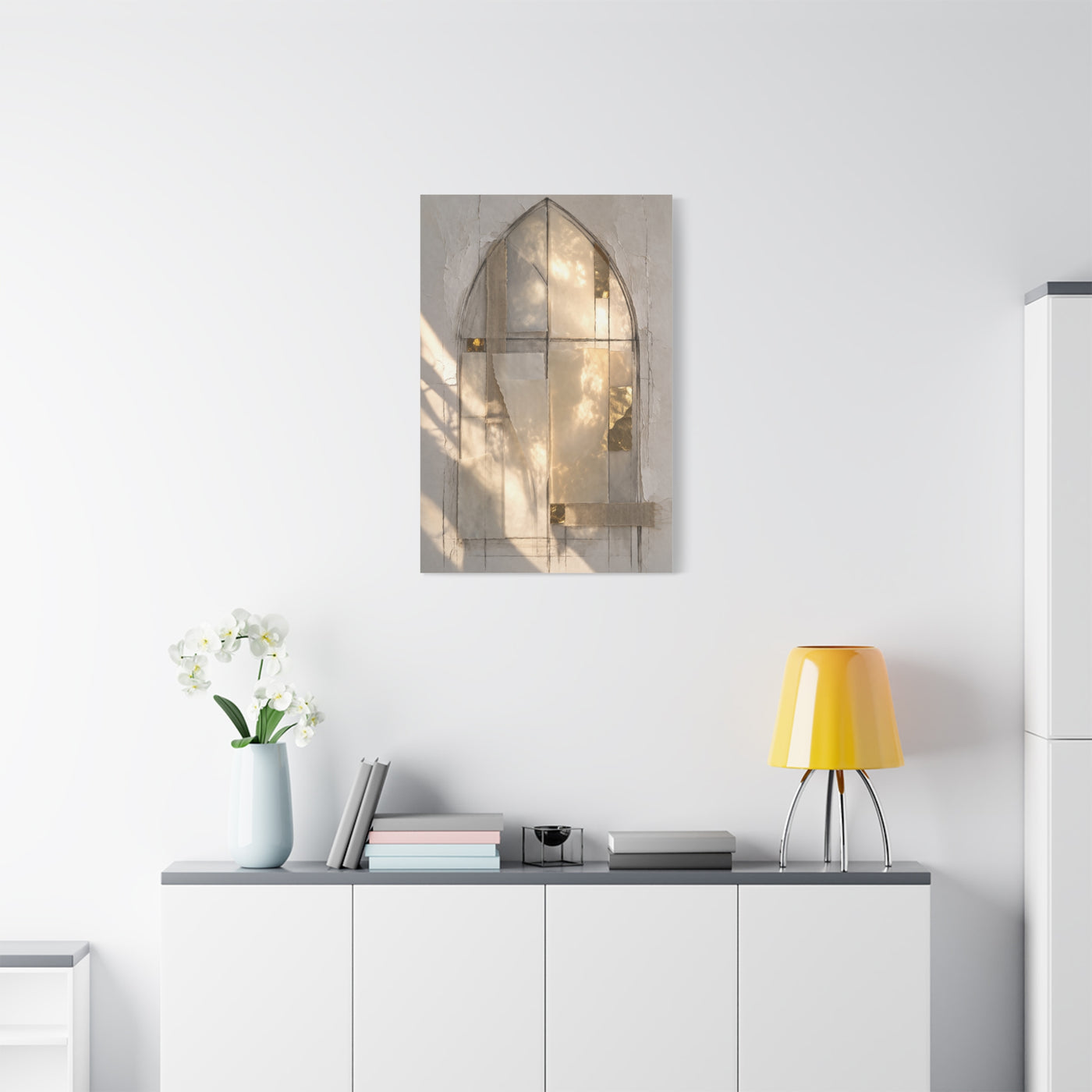 Chapel Light Abstraction Wall Art & Canvas Print