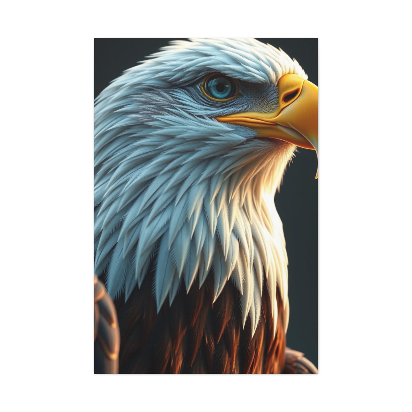 Supreme Eagle Art Beautiful Collection Wall Art & Canvas Print