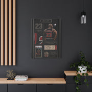 Michael Jordan Championship Memorabilia Sports Wall Art & Canvas Print