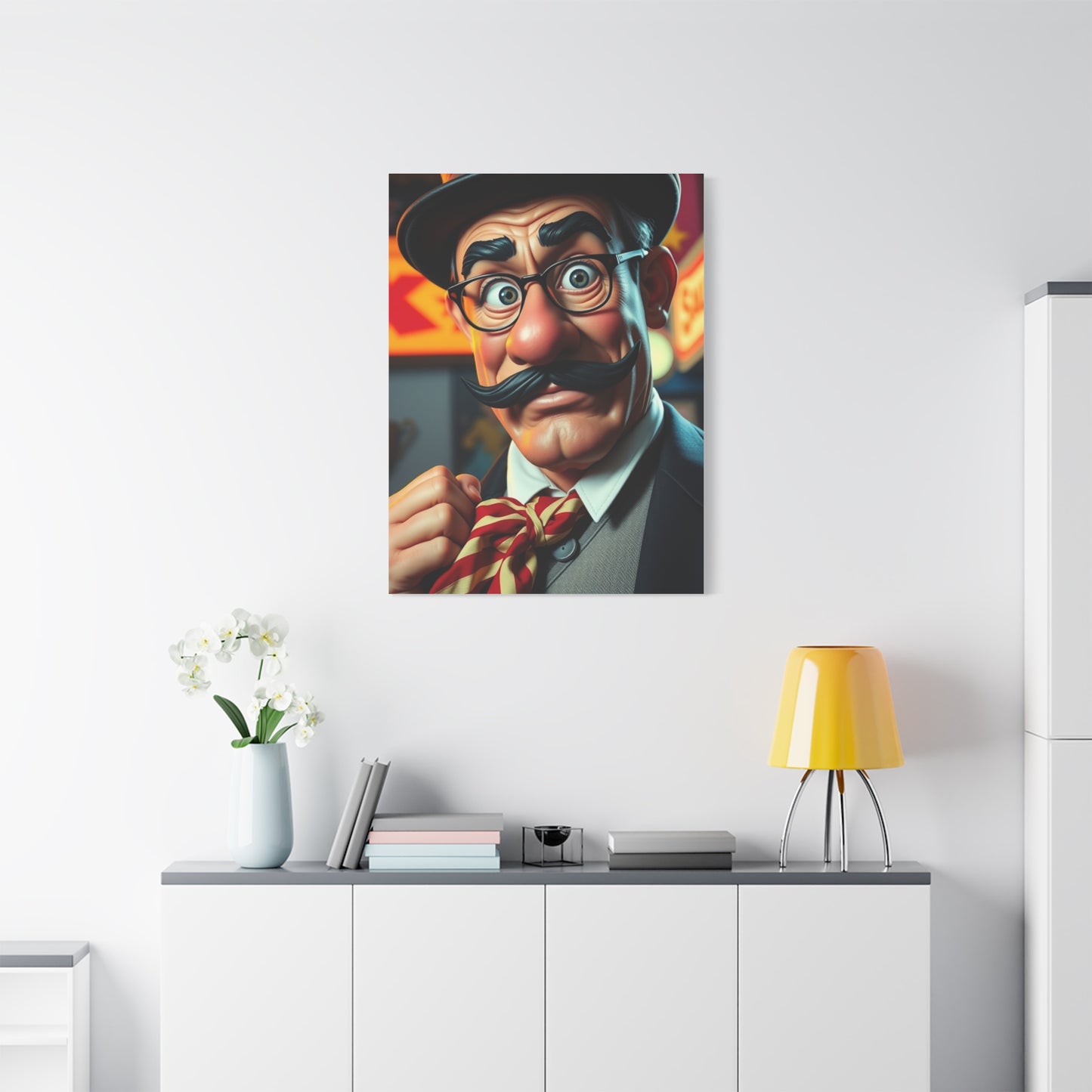 Elite Rich Uncle Pennybags Art Vision Wall Art & Canvas Print