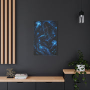 Bioluminescent Deep Sea Mermaid Wall Art & Canvas Print