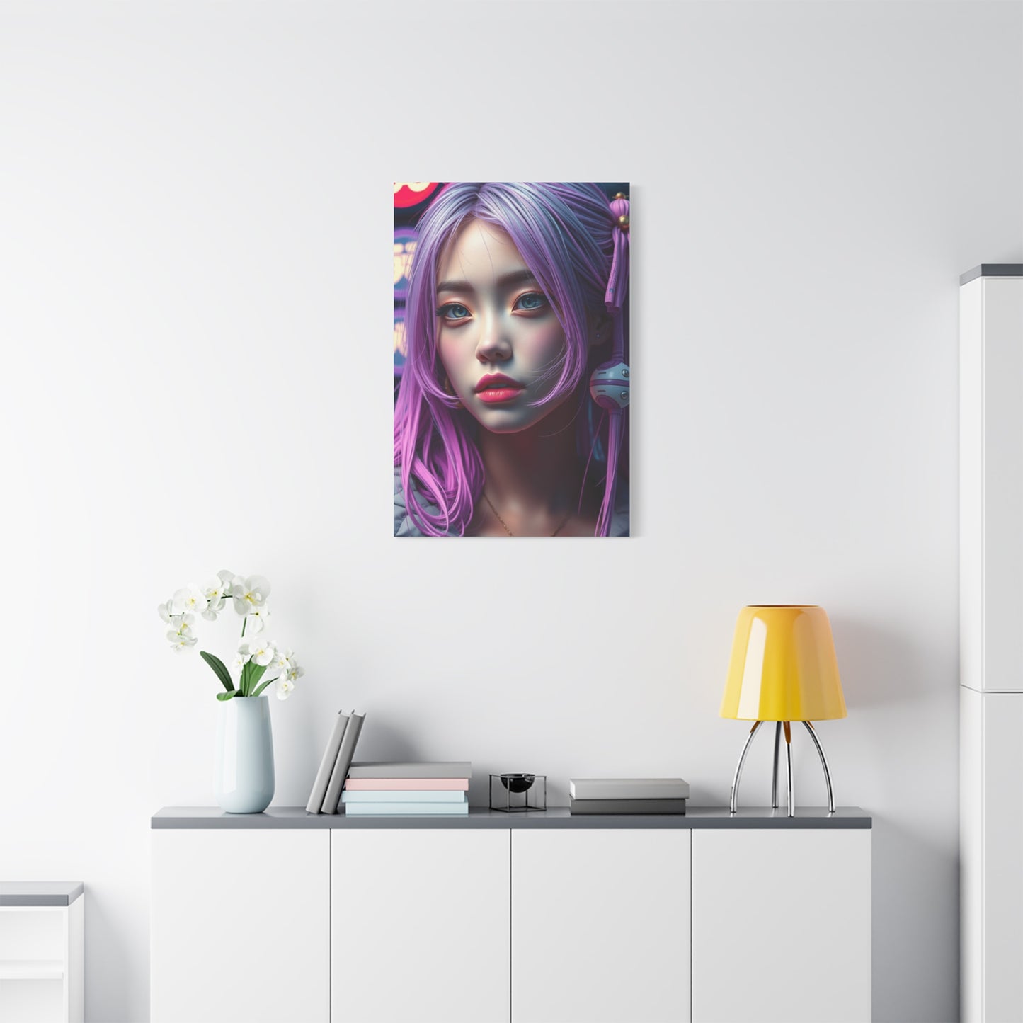 Warakami Vaporwave Art Supreme Canvas Wall Art & Canvas Print