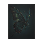 Dark Swallowtail Butterfly Profile Study Wall Art & Canvas Prints
