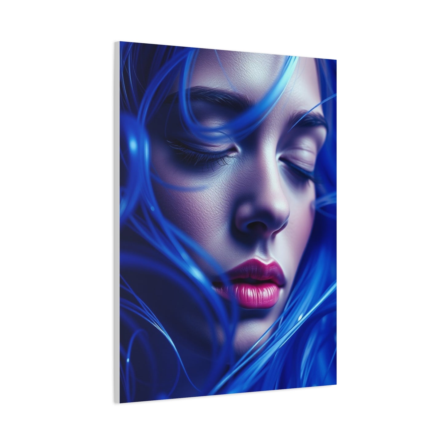 Supreme Collection Blue Music Art Wall Art & Canvas Print