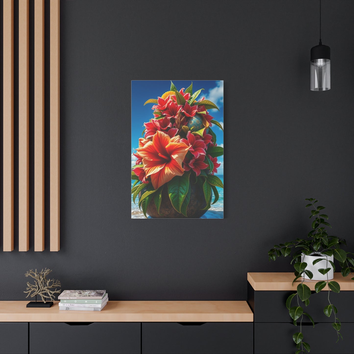 Paradise Vista Masterpiece Wall Art & Canvas Print