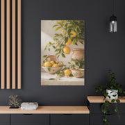 Mediterranean Citrus Botanical Still Life Wall Art & Canvas Print