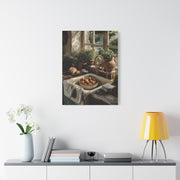 Farmhouse Sink Tomato Kitchen Scene Wall Art & Canvas Print