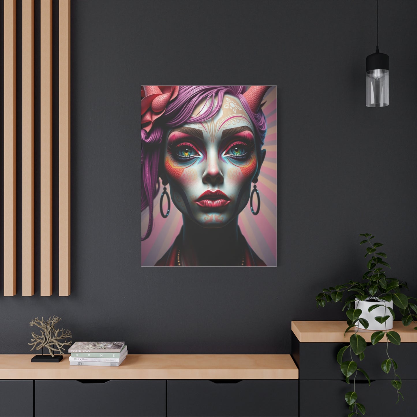 Chic Eccentricity Tableau wall art & canvas print