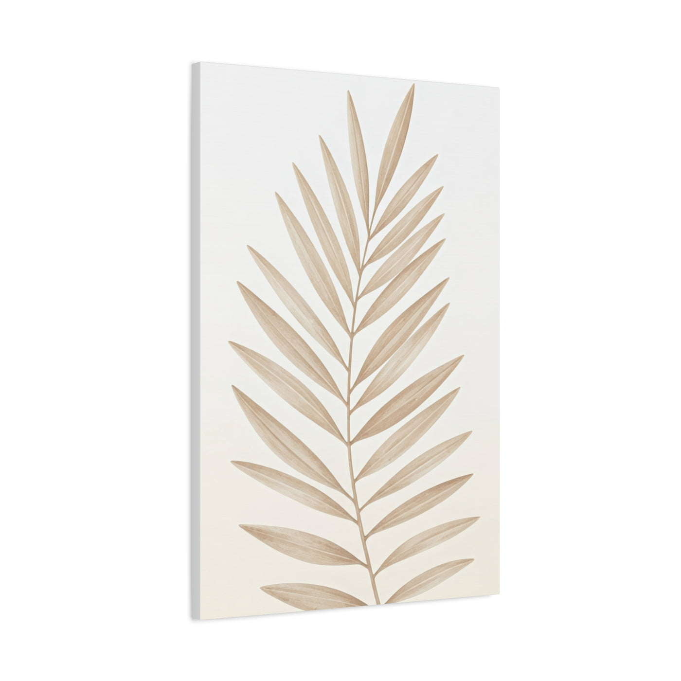 Neutral Palm Silhouette Wall Art & Canvas Prints