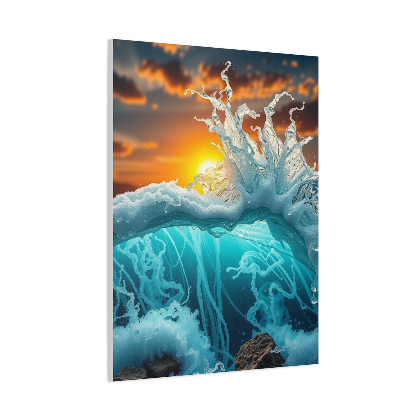 Harbor Reflections Artwork Wall Art & Canvas Print
