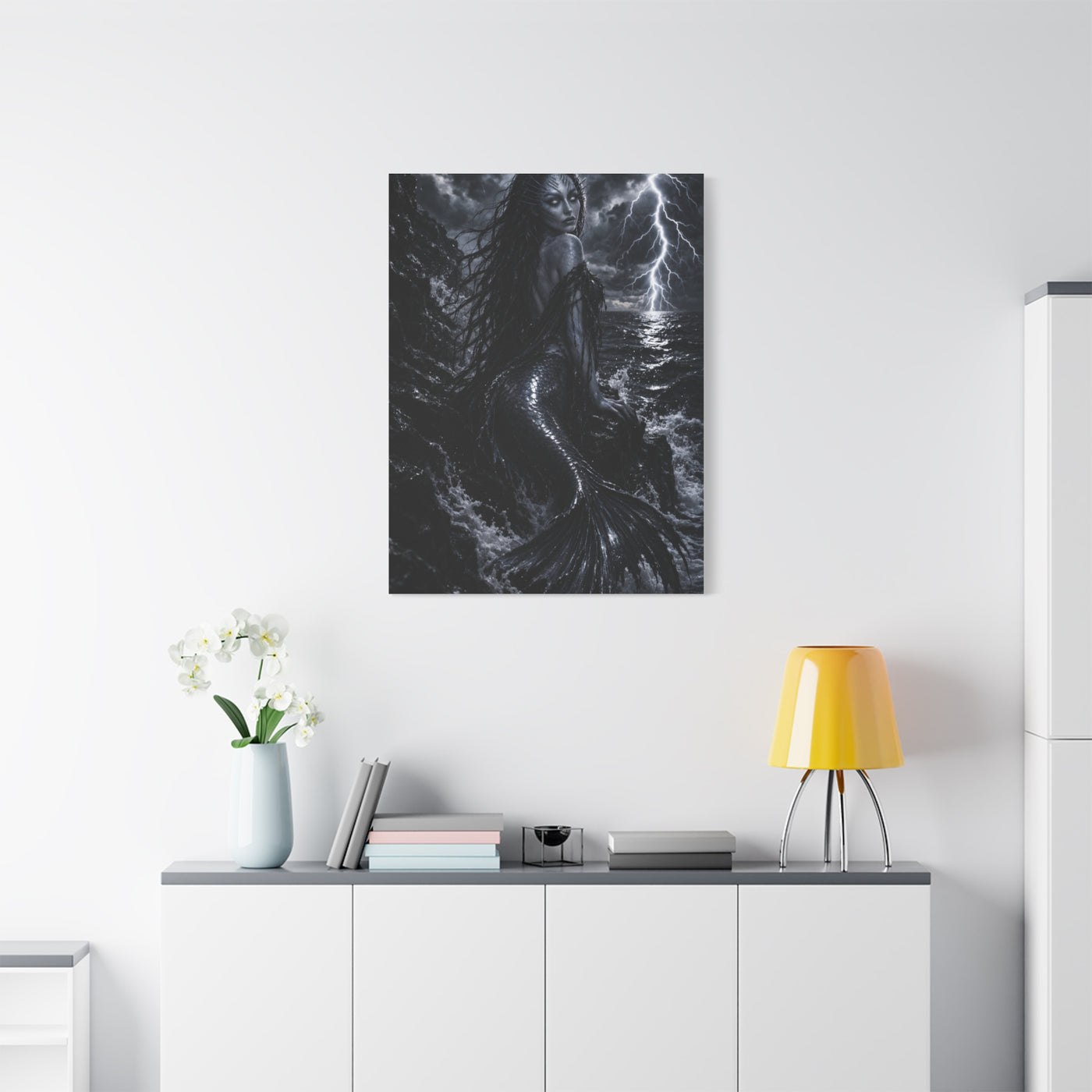 Stormborn Gothic Siren Wall Art & Canvas Print