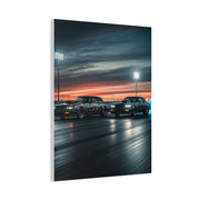 Buick Regal GNX vs G Body Grand Prix Sunset Drag Run Wall Art & Canvas Prints